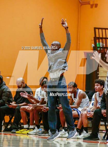 Thumbnail 1 in  Littlerock	 vs Jordan (2023 SoCal Christmas Classic) photogallery.