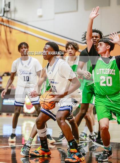 Thumbnail 2 in  Littlerock	 vs Jordan (2023 SoCal Christmas Classic) photogallery.