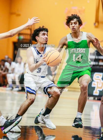 Thumbnail 1 in  Littlerock	 vs Jordan (2023 SoCal Christmas Classic) photogallery.
