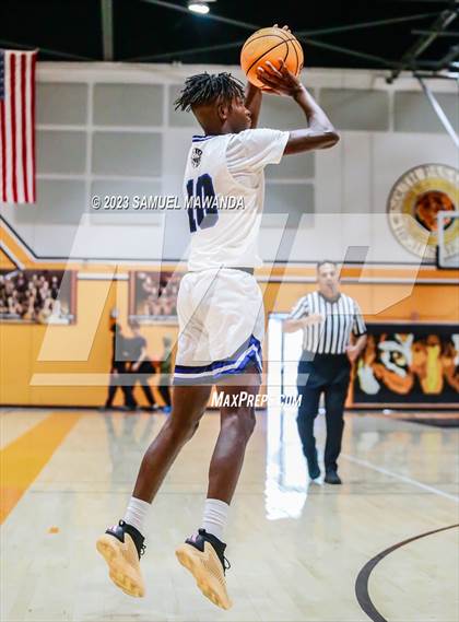 Thumbnail 1 in  Littlerock	 vs Jordan (2023 SoCal Christmas Classic) photogallery.