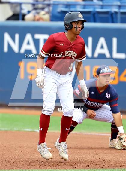 Thumbnail 3 in Oaks Christian vs. La Quinta (CIF SS D3 Finals) photogallery.
