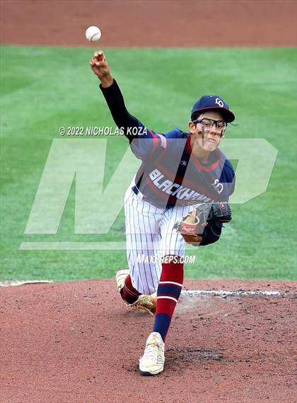 Thumbnail 3 in Oaks Christian vs. La Quinta (CIF SS D3 Finals) photogallery.