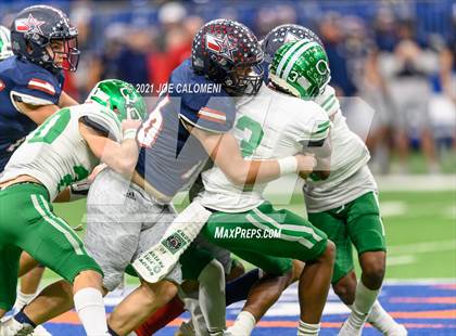 Thumbnail 3 in Wimberley vs Cuero UIL 4A D2 Regional Playoff photogallery.
