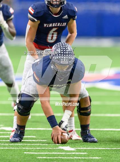 Thumbnail 3 in Wimberley vs Cuero UIL 4A D2 Regional Playoff photogallery.