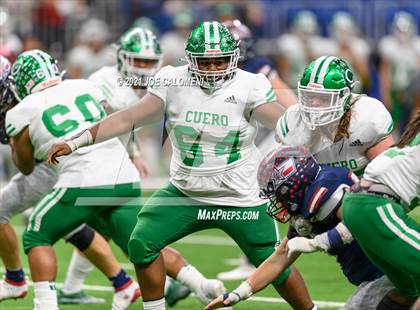 Thumbnail 2 in Wimberley vs Cuero UIL 4A D2 Regional Playoff photogallery.