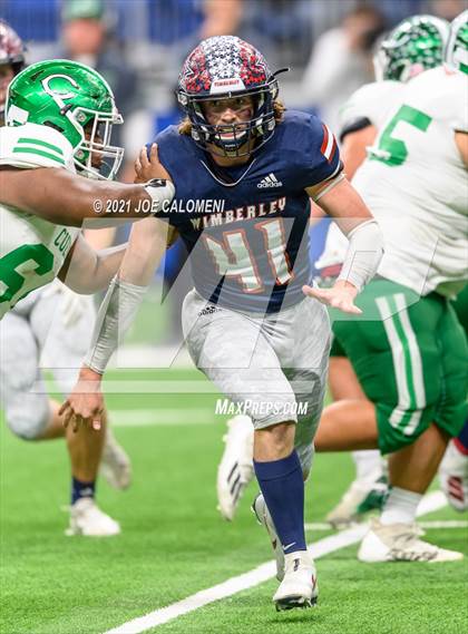 Thumbnail 1 in Wimberley vs Cuero UIL 4A D2 Regional Playoff photogallery.