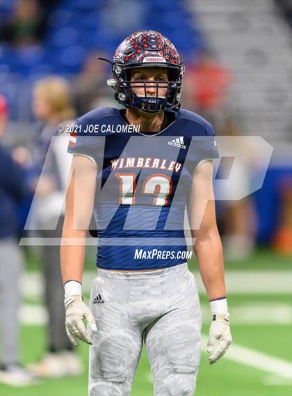 Thumbnail 3 in Wimberley vs Cuero UIL 4A D2 Regional Playoff photogallery.