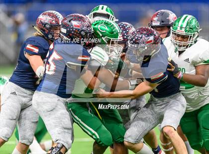 Thumbnail 2 in Wimberley vs Cuero UIL 4A D2 Regional Playoff photogallery.