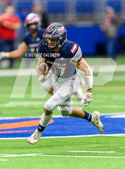 Thumbnail 2 in Wimberley vs Cuero UIL 4A D2 Regional Playoff photogallery.