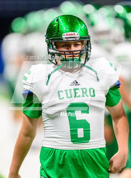Thumbnail 3 in Wimberley vs Cuero UIL 4A D2 Regional Playoff photogallery.