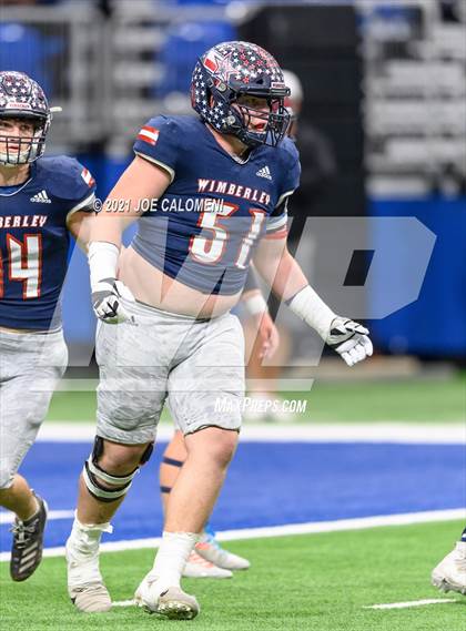 Thumbnail 3 in Wimberley vs Cuero UIL 4A D2 Regional Playoff photogallery.