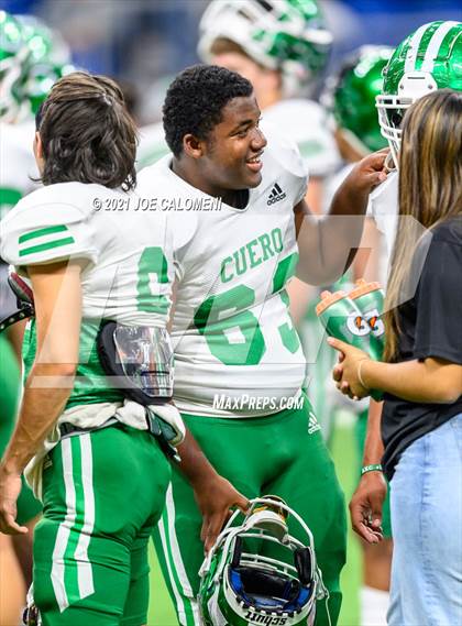 Thumbnail 2 in Wimberley vs Cuero UIL 4A D2 Regional Playoff photogallery.