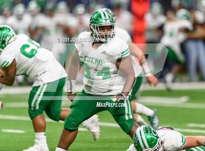 Thumbnail 3 in Wimberley vs Cuero UIL 4A D2 Regional Playoff photogallery.