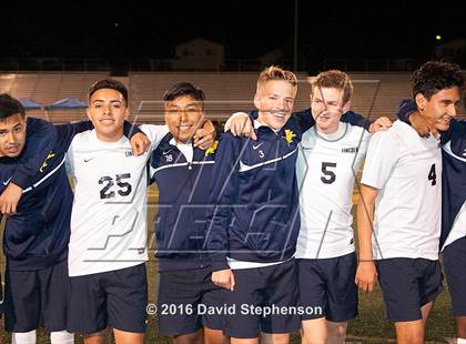 Thumbnail 1 in Everett Alvarez vs. Lincoln (CIF CCS D1 Final) photogallery.