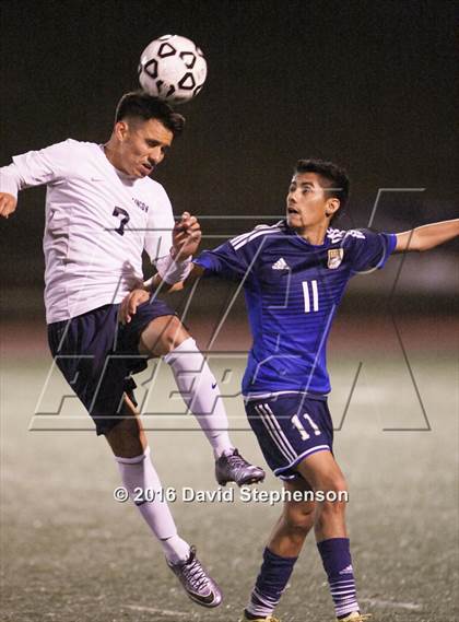 Thumbnail 1 in Everett Alvarez vs. Lincoln (CIF CCS D1 Final) photogallery.