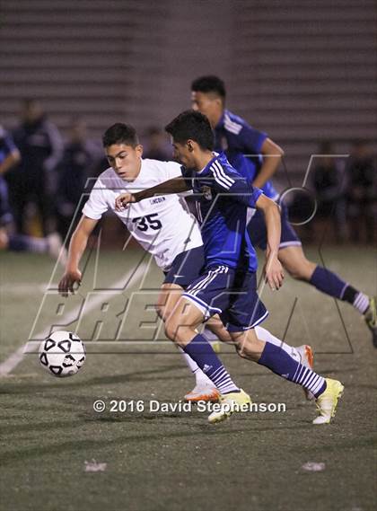 Thumbnail 1 in Everett Alvarez vs. Lincoln (CIF CCS D1 Final) photogallery.