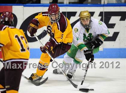 Thumbnail 2 in South Windsor vs. Notre Dame (CIAC Division I Quarterfinal) photogallery.