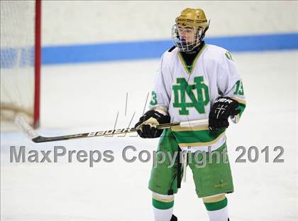 Thumbnail 1 in South Windsor vs. Notre Dame (CIAC Division I Quarterfinal) photogallery.