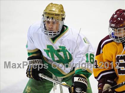 Thumbnail 2 in South Windsor vs. Notre Dame (CIAC Division I Quarterfinal) photogallery.