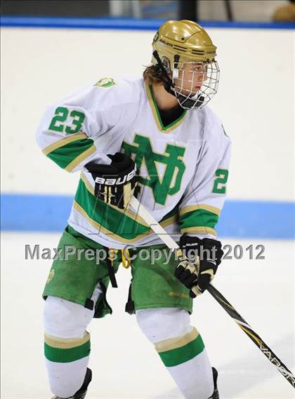 Thumbnail 2 in South Windsor vs. Notre Dame (CIAC Division I Quarterfinal) photogallery.