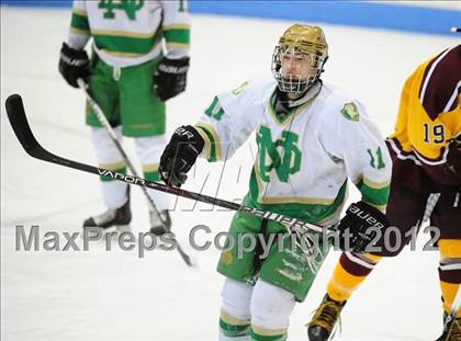 Thumbnail 2 in South Windsor vs. Notre Dame (CIAC Division I Quarterfinal) photogallery.