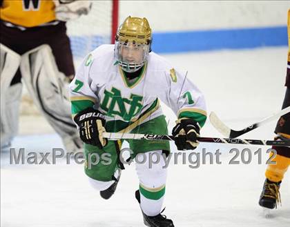Thumbnail 2 in South Windsor vs. Notre Dame (CIAC Division I Quarterfinal) photogallery.