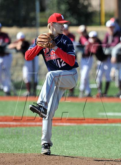 Thumbnail 3 in Faith Christian vs Trinity Christian (Texas Private School Classic) photogallery.