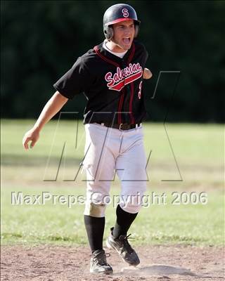 Thumbnail 3 in Salesian @ Swett (Section Playoffs) photogallery.