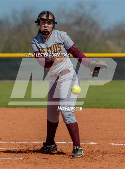 Thumbnail 3 in Pettus @ Karnes City (Leopard Softball Classic) photogallery.