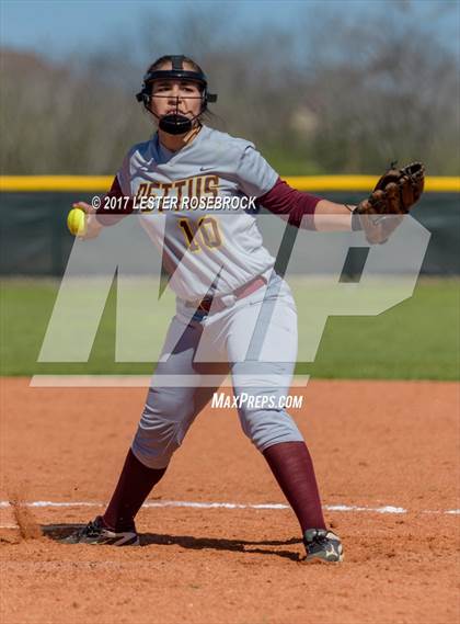 Thumbnail 3 in Pettus @ Karnes City (Leopard Softball Classic) photogallery.