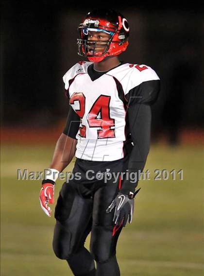 Thumbnail 1 in Rancho Cucamonga vs. Centennial (CIF SS Semifinal) photogallery.
