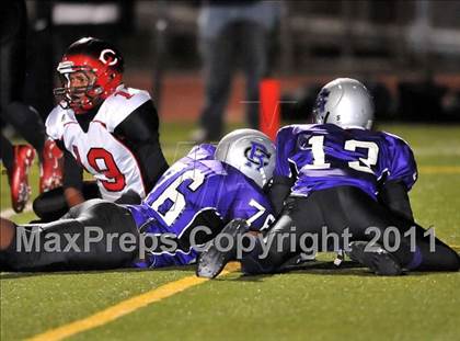 Thumbnail 1 in Rancho Cucamonga vs. Centennial (CIF SS Semifinal) photogallery.