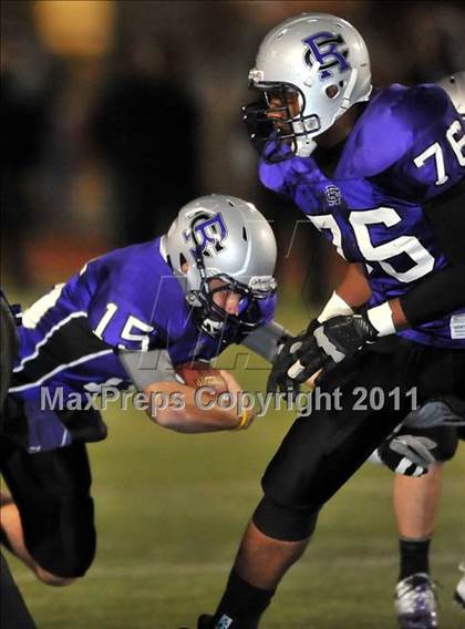 Thumbnail 2 in Rancho Cucamonga vs. Centennial (CIF SS Semifinal) photogallery.