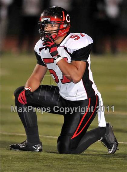 Thumbnail 2 in Rancho Cucamonga vs. Centennial (CIF SS Semifinal) photogallery.