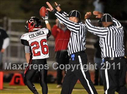 Thumbnail 2 in Rancho Cucamonga vs. Centennial (CIF SS Semifinal) photogallery.