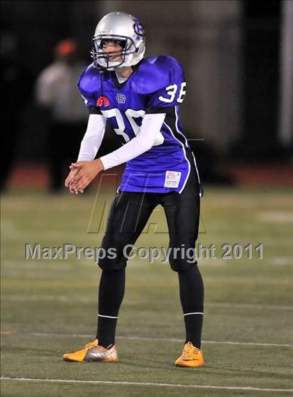 Thumbnail 3 in Rancho Cucamonga vs. Centennial (CIF SS Semifinal) photogallery.
