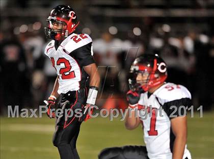 Thumbnail 3 in Rancho Cucamonga vs. Centennial (CIF SS Semifinal) photogallery.