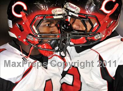 Thumbnail 1 in Rancho Cucamonga vs. Centennial (CIF SS Semifinal) photogallery.