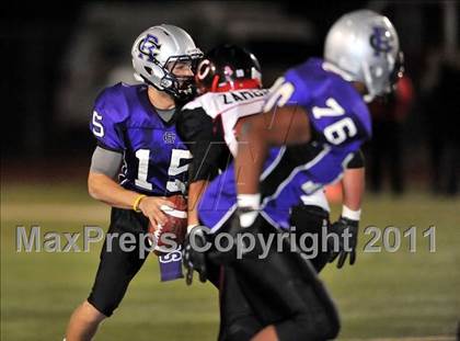 Thumbnail 1 in Rancho Cucamonga vs. Centennial (CIF SS Semifinal) photogallery.