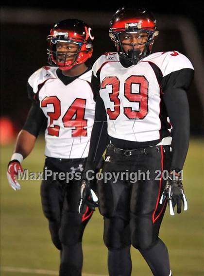 Thumbnail 3 in Rancho Cucamonga vs. Centennial (CIF SS Semifinal) photogallery.
