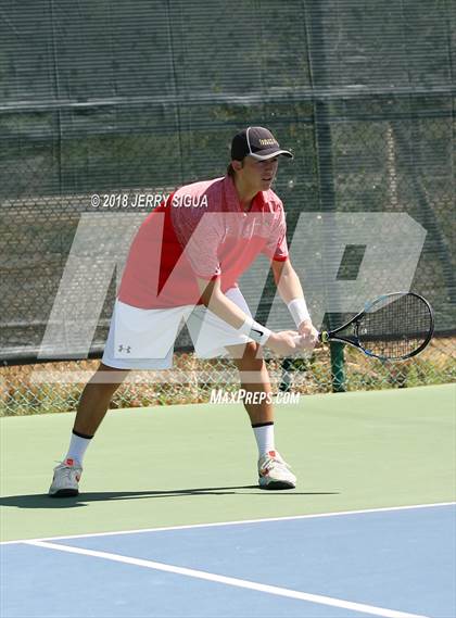 Thumbnail 1 in Jesuit vs Bellarmine (CIF NorCal Regional Tennis Tennis Championships) photogallery.