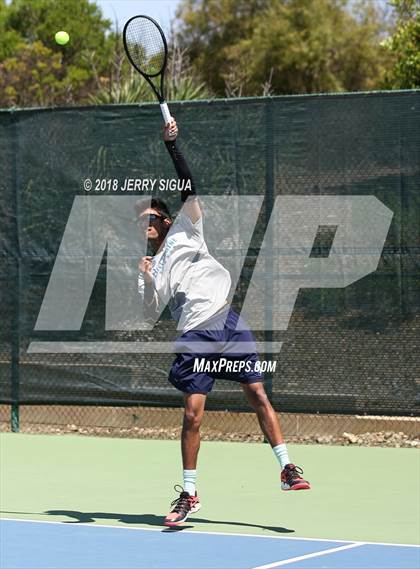 Thumbnail 1 in Jesuit vs Bellarmine (CIF NorCal Regional Tennis Tennis Championships) photogallery.
