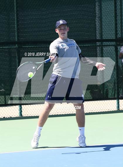 Thumbnail 1 in Jesuit vs Bellarmine (CIF NorCal Regional Tennis Tennis Championships) photogallery.