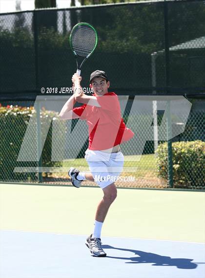 Thumbnail 1 in Jesuit vs Bellarmine (CIF NorCal Regional Tennis Tennis Championships) photogallery.
