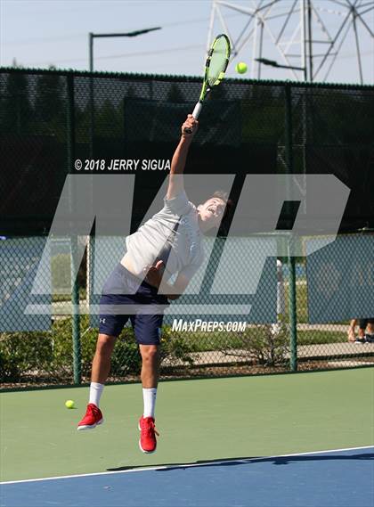 Thumbnail 1 in Jesuit vs Bellarmine (CIF NorCal Regional Tennis Tennis Championships) photogallery.