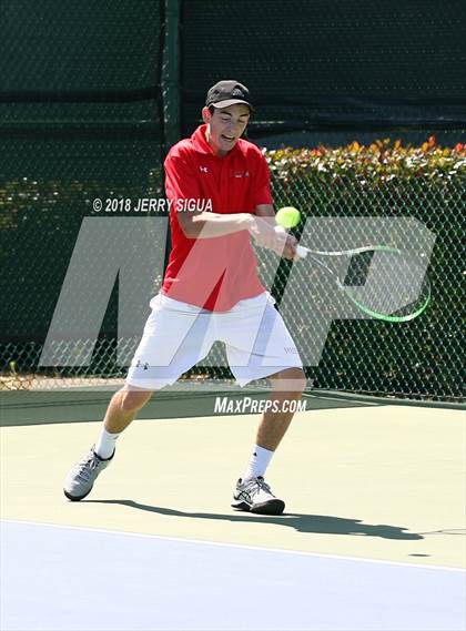 Thumbnail 1 in Jesuit vs Bellarmine (CIF NorCal Regional Tennis Tennis Championships) photogallery.