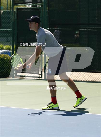 Thumbnail 1 in Jesuit vs Bellarmine (CIF NorCal Regional Tennis Tennis Championships) photogallery.