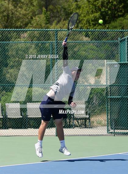 Thumbnail 1 in Jesuit vs Bellarmine (CIF NorCal Regional Tennis Tennis Championships) photogallery.