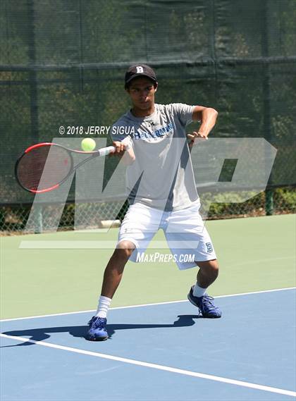Thumbnail 1 in Jesuit vs Bellarmine (CIF NorCal Regional Tennis Tennis Championships) photogallery.