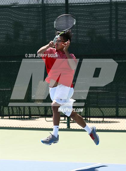 Thumbnail 1 in Jesuit vs Bellarmine (CIF NorCal Regional Tennis Tennis Championships) photogallery.